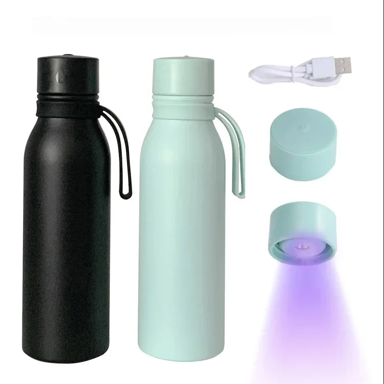 PureSip™ UV Self-Cleaning Bottle — 600ml - DeepAuraco