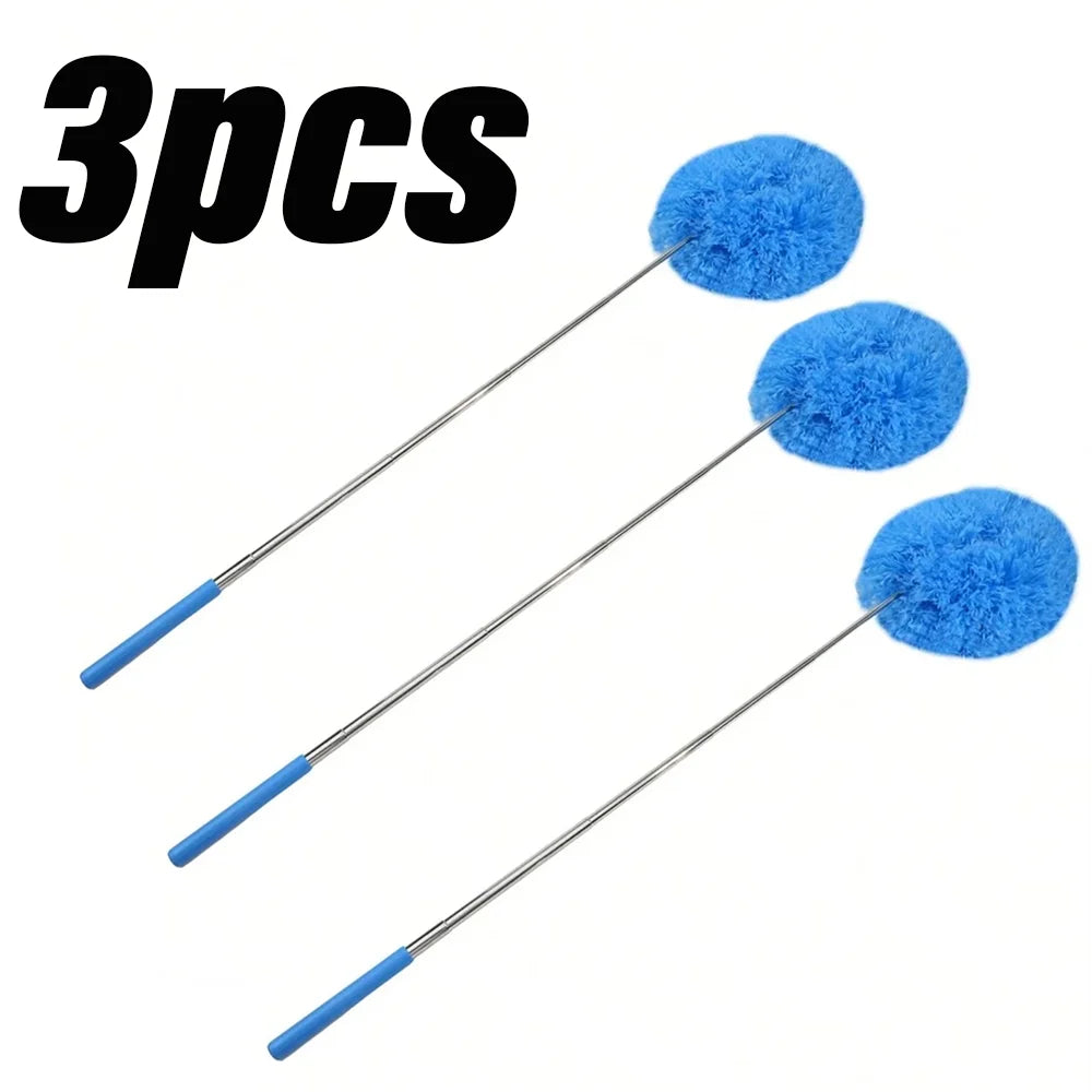 Extendable Microfiber Ceiling Fan Duster | Long Handle Dust Cleaner for High Ceilings & Blades