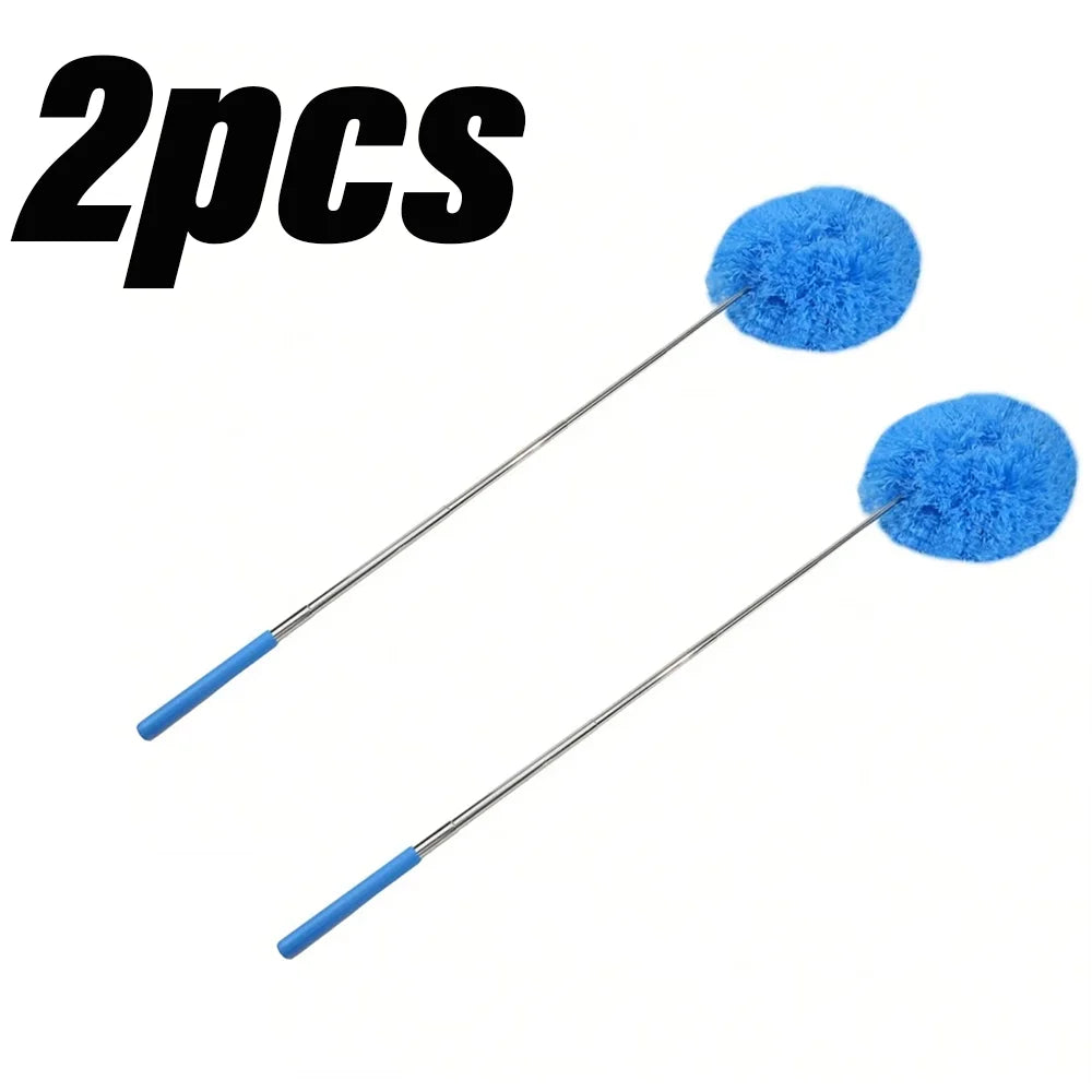 Extendable Microfiber Ceiling Fan Duster | Long Handle Dust Cleaner for High Ceilings & Blades